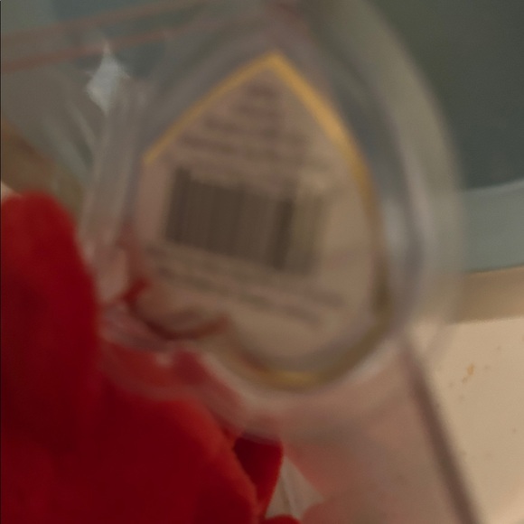 Ty Plush Red Bear with Flag Emblem-Brand New Mexico - Picture 3 of 4